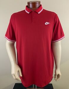 NIKE GOLF Men's Tour Performance Limited Edition Tipped Novelty Golf Polo Sz XL