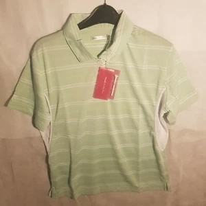 Ping Golf Shirts Ladies Green/White Size 12 - Picture 1 of 4