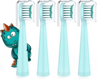 Vekkia Ersatzköpfe für elektrische Zahnbürste - 7x mehr Plaqueentfernung, endrund