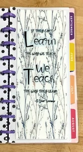 "Teach the way they aprenden"" Tablero de citas para usar con portátil HP de tamaño medio" - Imagen 1 de 3