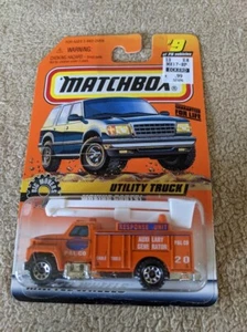 Camión utilitario Matchbox 1997 #9 de 75 serie Big Movers naranja envío gratuito a Estados Unidos - Imagen 1 de 5