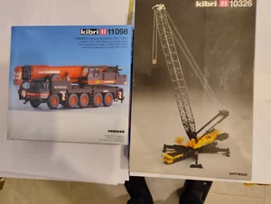 1:87 KIBRI KONVOLUT AUTOKRANE 10326 LTM 1800 + 11098 LTM 1160/2 MAMMOET NEU OVP - Foto 1 di 6