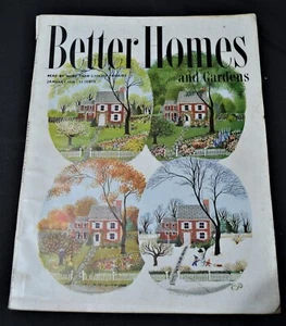 Vintage January 1948 Better Homes & Gardens, Great Ads Decor Recipes Women's - Picture 1 of 14