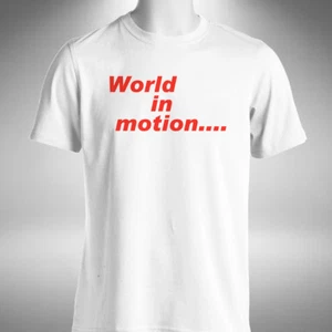 World In Motion T-Shirt England Football New Order 1990 World Cup Small to 5XL - Picture 1 of 3