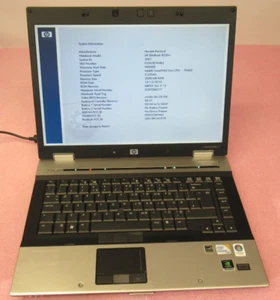HP EliteBook 8530w Intel Core Duo T9400 2.53GHz 2Gb 250Gb Laptop PC nVidia No OS - Picture 1 of 15