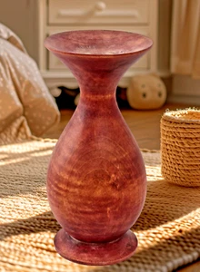 Vintage Dyeol Maple 1997 Turned Wood Vase Stained & Lacquered 6" - Picture 1 of 9