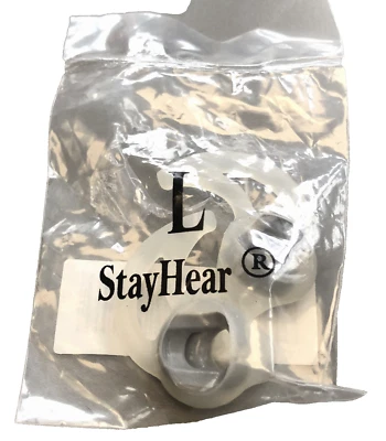 Bose OEM 1 par de puntas SoundSport StayHear grandes originales 327386-0020 blancas Foto 1 de 4