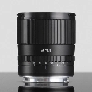 TTArtisan 75mm F2.0 Full Frame auto focus Portrait Bokeh Lens for Leica L Camera - Picture 1 of 22