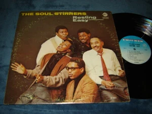 The Soul Stirrers - Resting Easy LP 1967 Mono Checker gospel soul plays well - Picture 1 of 2