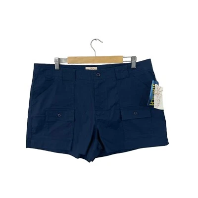 Aventura 16 NWT Alice Cargo Shorts Cotton Navy Blue Stretch High Rise Womens - Image 1 of 4