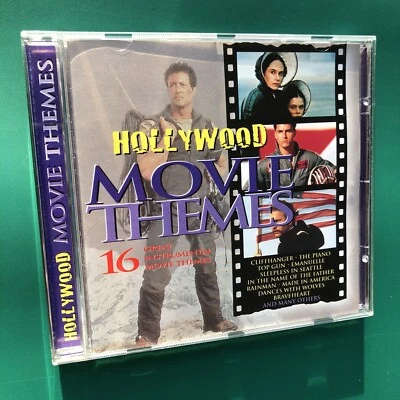 HOLLYWOOD MOVIE THEMES CD Cliffhanger Rainman Miami Vice Top Gun James Bond NM - Image 1 of 4