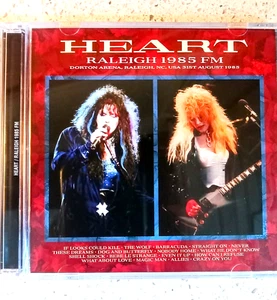 HEART Ann Nancy Wilson RARE Deluxe NEW 2 CD 1985 Concert TOUR Raleigh NC w/Int - Picture 1 of 9