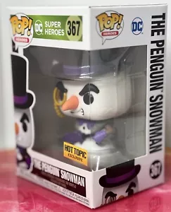 Funko POP! DC Super Heroes Il Pupazzo di Neve Pinguino #367 Esclusivo Hot Topic - Foto 1 di 7
