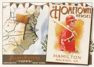 2011 Topps Allen and Ginter Hometown Heroes #HH50 Josh Hamilton Texas Rangers - Picture 1 of 1