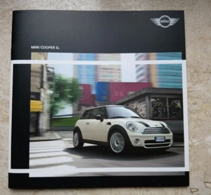 π΅ DEPLIANT BROCHURE AUTO MINI COOPER D MOTORE ACCESSORI LINGUA ITALIANO 2007 π - Foto 1 di 12