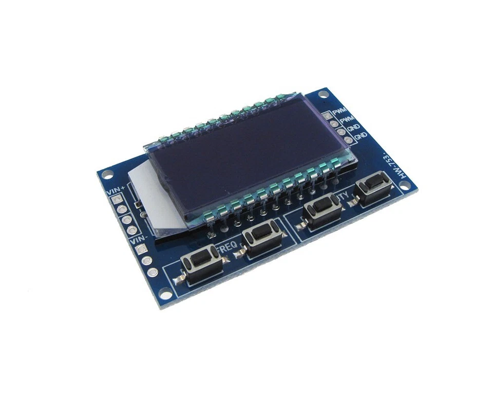 1CH Pulse Width Modulator PWM Signals Output Module w/ LCD - Image 1 of 1