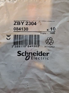 10 x Schneider Electric ZBY 2304 084130 Interruptor Leyenda Placa Stop 22mm - Imagen 1 de 3