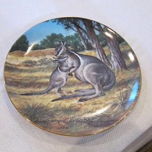 THE BRIDLED WALLABY BY WILL NELSON COLLECTOR PLATE 6TH IN THE ENDANGERED SPECIES - Picture 1 of 5
