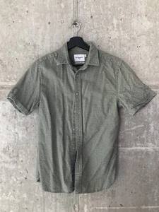 Men’s Goodfellow Button Up Shirt Size Small Green Short Sleeve - Picture 1 of 6
