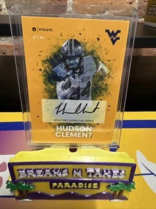2023 Hudson Clement Onit Autograph/80 Sp West Virginia Elch - Picture 1 of 2