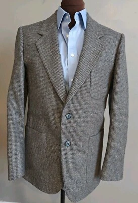 🇺🇲 Vtg Jaymar Mens 38R Multicolor Speckled Tweed Wool Blazer - Image 1 of 4