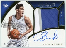 Devin Booker 2015 Panini Immaculate Collegiate Autograph Patch Rookie Card 22/25