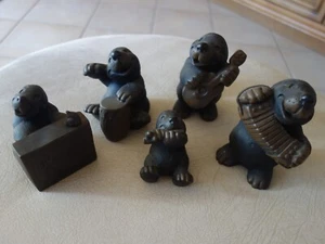 Gilde Figuren Mauli Band (5 Stück 8 - 12 cm groß) - Bild 1 von 8