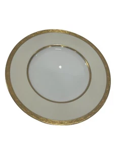 Antiguo plato Art Deco MINTON Tiffany & Co de 1930 con borde dorado - Imagen 1 de 7