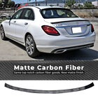 Fits 15-21 Benz W205 C Class Ml Style Trunk Spoiler Forged Matte Carbon Fiber