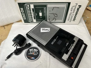 Panasonic Slim Line Portable Cassette Recorder RQ-2103 NIB - Picture 1 of 17