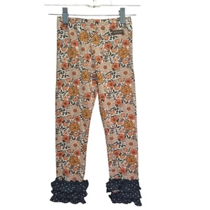 NWT Matilda Jane Floral Bennys Leggings Girl's Size 6 New 6Y - Picture 1 of 4