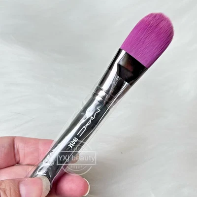 New MAC Foundation Brush~190SE~Purple Color Travel size~Limited Edition Rare - Image 1 of 4