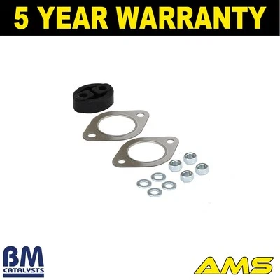 Fits Kia Rio 2017-2018 Stonic 2017-2018 1.2 Exhaust Pipe Fitting Kit Centre BM - Image 1 of 4