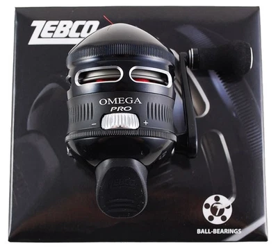 ZEBCO OMEGA PRO 3 Z03PRO 3.4:1 W/10LB LINE 7 BEARING SPINCAST REEL - Image 1 of 4