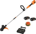 WORX WG183 40V 2X20V 13" Cordless Powershare String Trimmer