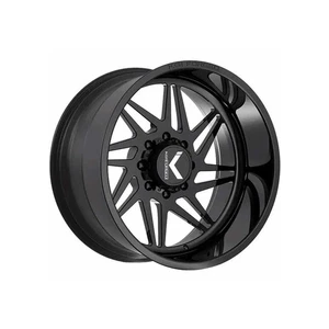 20x10 KG1 KT029 Dyno Gloss Black LEFT DIRECTIONAL FORGED Wheel 8x6.5 (-18mm) - Picture 1 of 5