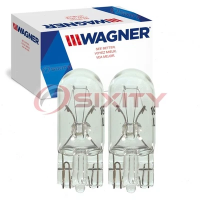 2 pc Wagner Turn Signal Indicator Light Bulbs for 1966-1994 Pontiac 6000 az - Image 1 of 4