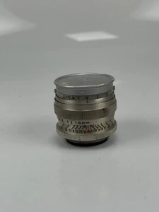 Rare Carl zeiss jena Sonnar 5cm 50mm F1.5 Ltm Leica Thread Mount Lens - Picture 1 of 9