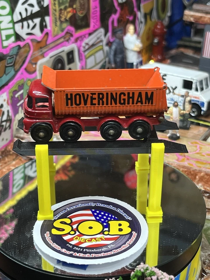 Camión de volteo Lesney Matchbox 1963 Hoveringham volquete n.º 17 usado excelente estado Foto 1 de 4