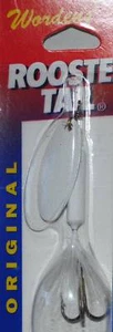 wordens rooster tail lure new 1/6oz snow white  - Picture 1 of 1