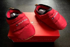 TOMMY HILFIGER Hausschuhe rot Größe 31 Kinder NEU - Bild 1 von 3