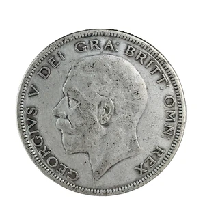 1931 Great Britain Silver Half Crown Coin #2 VF/XF. George V KM 835 - Picture 1 of 4