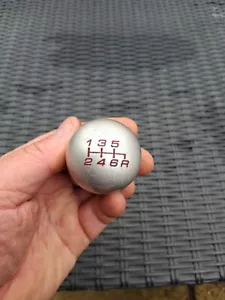 Pomello cambio argento usato originale Honda Civic Type R FN2 2007-2011 - Foto 1 di 6