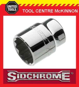 "UNIDAD SIDCHROME SCMT14243 1/2"" 12pt 26mm TORQUEPLUS ENCHUFE ESTÁNDAR" - Imagen 1 de 2