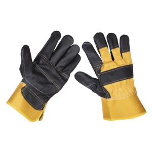 Sealey Rigger's Gloves Hide Palm Pair - SSP13 - Picture 1 of 1
