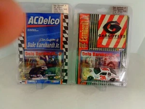 DALE EARNHARDT JR (2) 3 AC DELCO & GARGOYLE 1999 CAR "NEW IN PACKAGE" - Picture 1 of 4