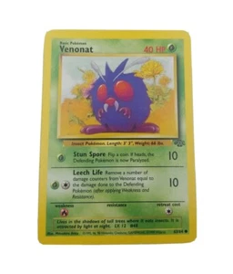 JCC Pokémon Venonat Jungle 63/64 regular ilimitado común - Imagen 1 de 4
