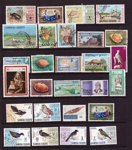 Samoa used stamps selection - Picture 1 of 1