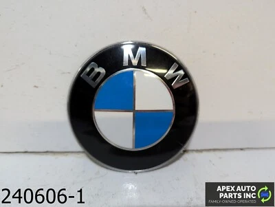 OEM 2008-2010 BMW 528i 3.0L FRONT HOOD EMBLEM LOGO BADGE - Image 1 of 4