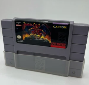 Demonic Crest Snes Super nintendo Gioco USA capcom Funzionante Vintage - Foto 1 di 6